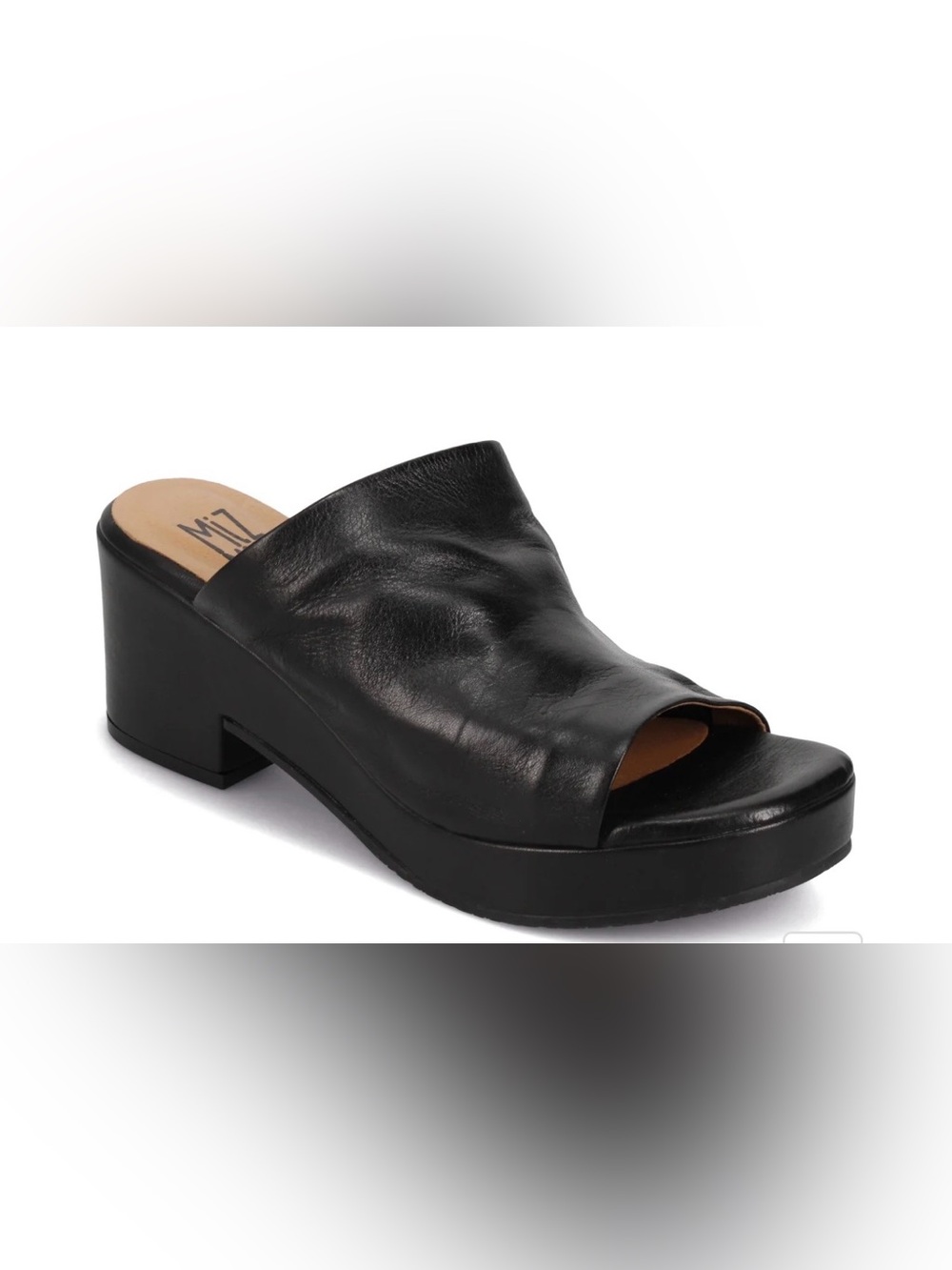 Miz Mooz Gwen heeled slide size 39